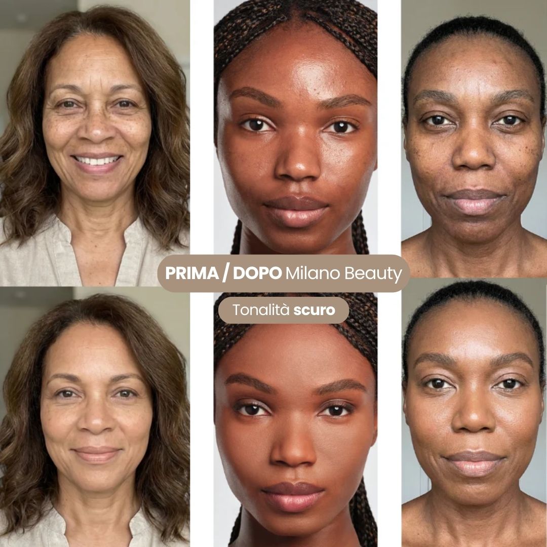 Fondotinta 2-in-1 con pennello integrato